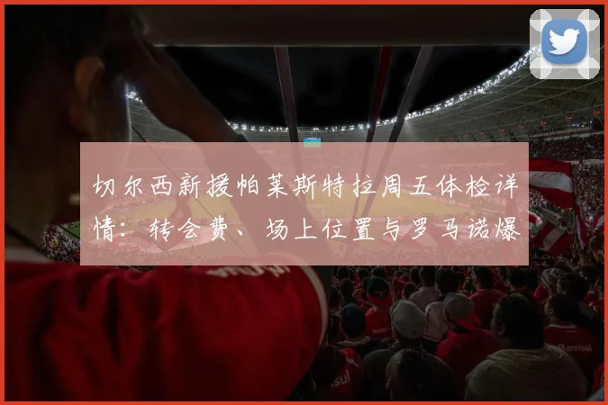 切尔西新援帕莱斯特拉周五体检详情：转会费、场上位置与罗马诺爆料解析